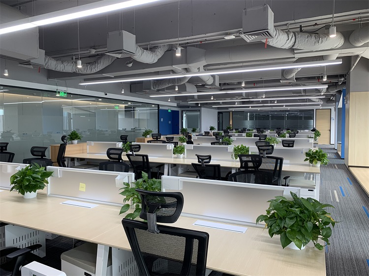 深圳辦公室裝修封閉式設(shè)計，加洲建設(shè)打造安靜高效辦公新場景